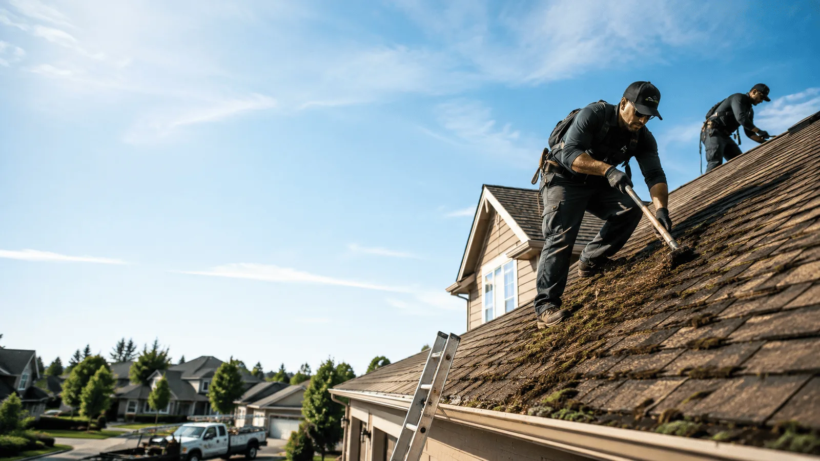 Roof Moss Removal in Leon, IA near me